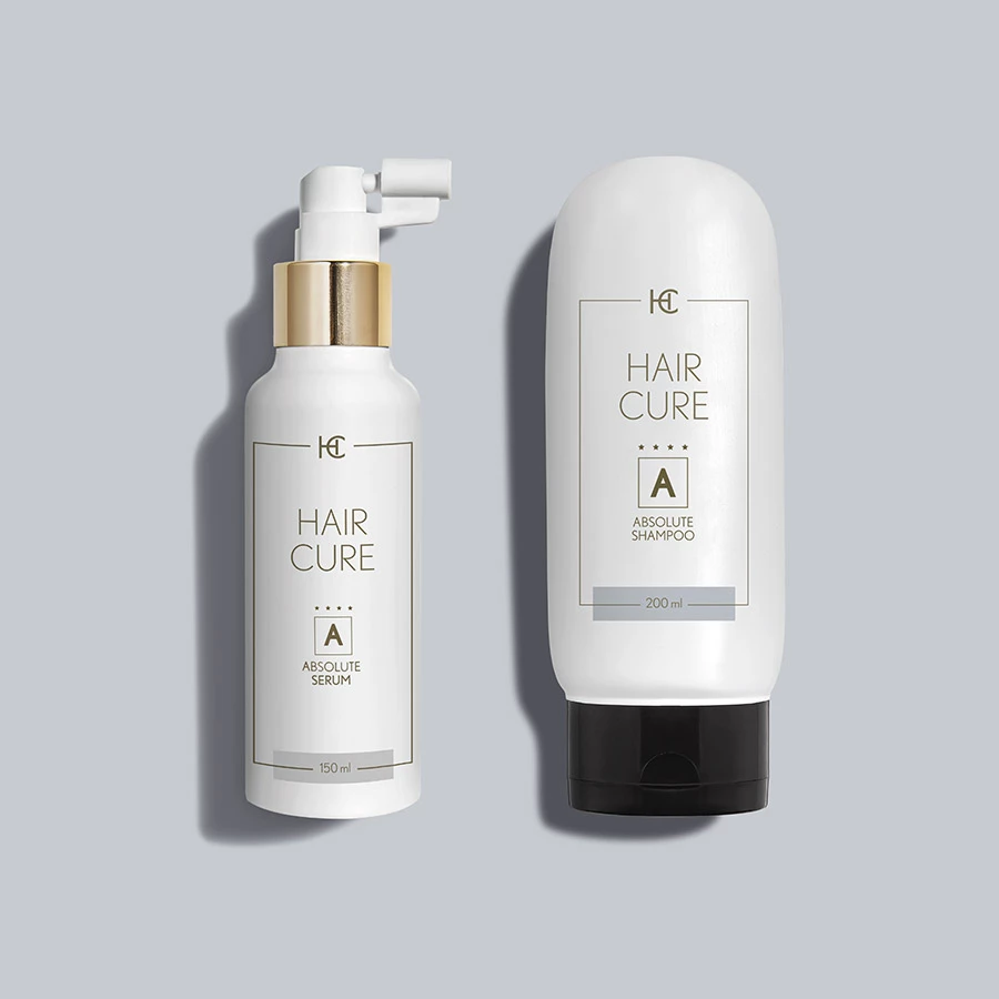 Kuracja Absolute Shampoo + Serum – zestaw przeciw wypadaniu włosów