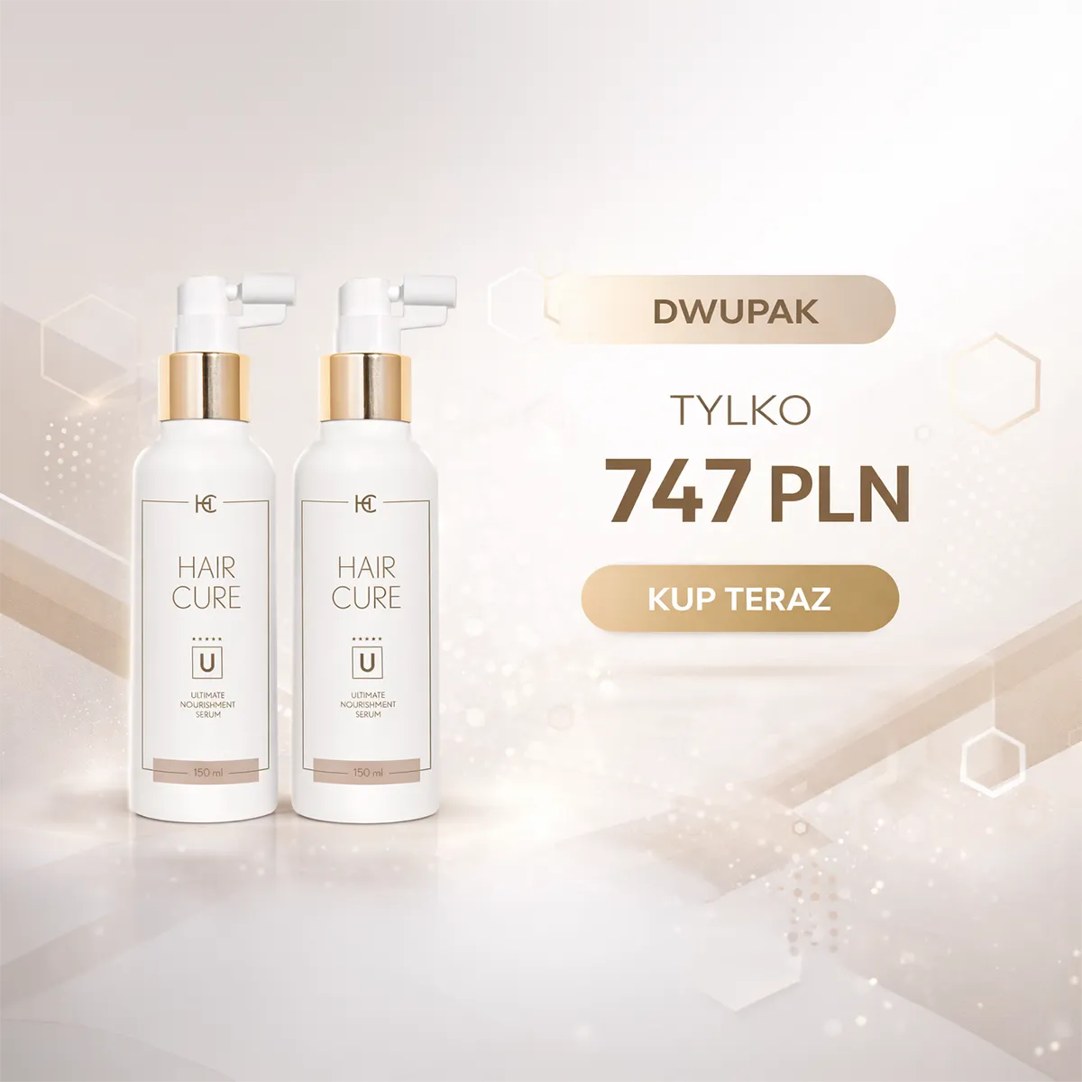 Dwupak - Ultimate Nourishment Serum - Serum Przeciw Wypadaniu Włosów